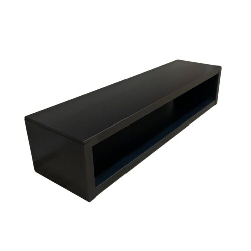 Zeus LOW RACK -matala sivupöytä, musta, outlet