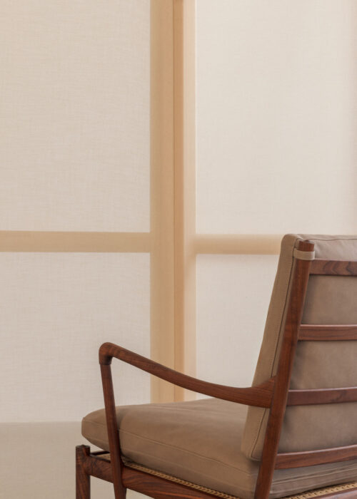 Carl Hansen OW149 COLONIAL armchair, Terra leather - Image 4