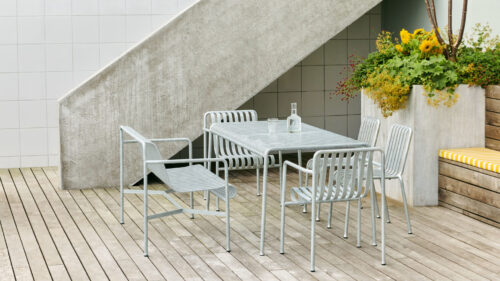 HAY PALISSADE bench with armrests - Image 4