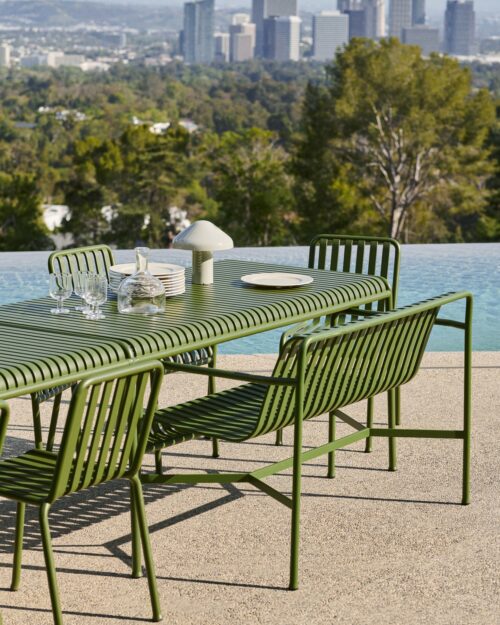 HAY PALISSADE bench with armrests - Image 3