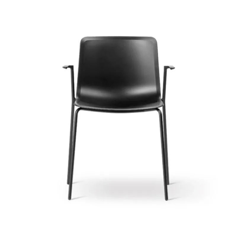 Fredericia PATO armchair, 4 leg, black