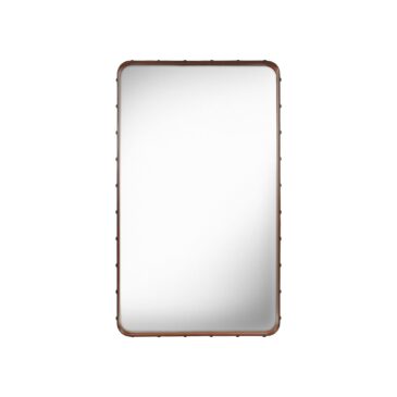 GUBI ADNET RECTANGULAR -peili, 70x115cm, ruskea