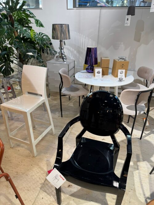 Kartell BOURGIE-pöytävalaisin, hopea, outlet - Image 2