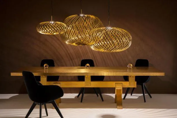 Tom Dixon SPRING -riippuvalaisin messinki, pieni - Image 7