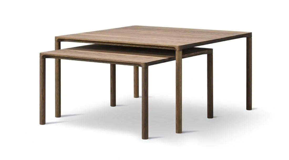 Fredericia PILOTI 6720 coffee table, smoked oak - Image 2