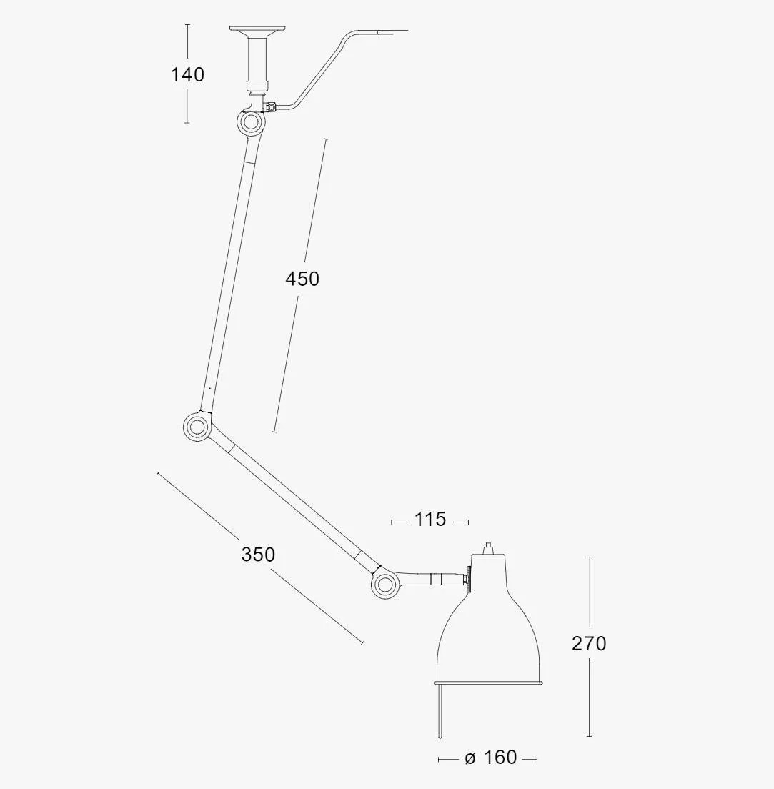 Örsjö PJ50 -kattovalaisin, musta - Image 3