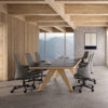 Andreu World PLANAR dining/conference table 200x100cm ME2702 - Image 9