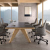 Andreu World PLANAR dining/conference table 200x100cm ME2702 - Image 8