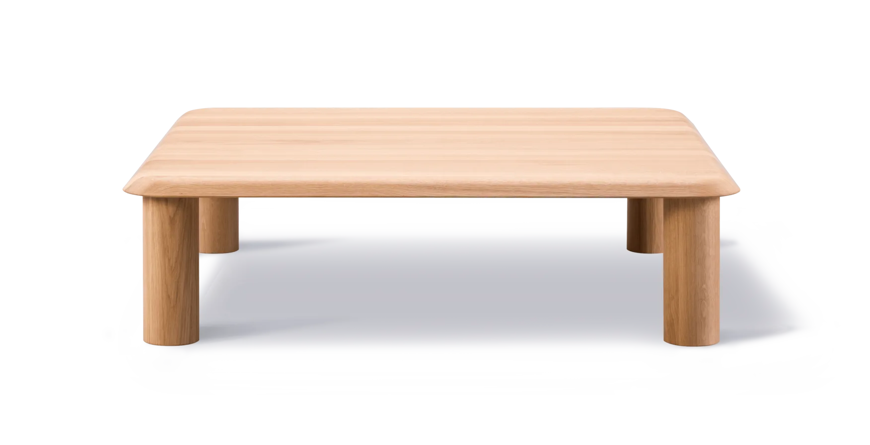 Fredericia ISLETS -coffee table, 110x110 cm, light oiled oak