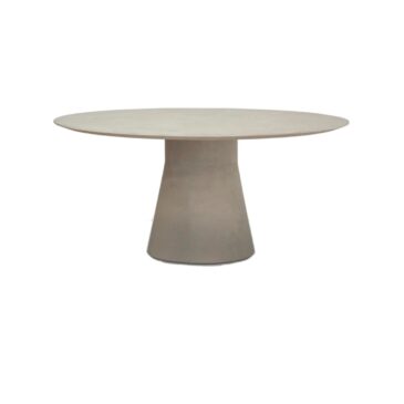 Andreu World REVERSE LOUNGE -table, Ø140 cm, cement finish ME14400