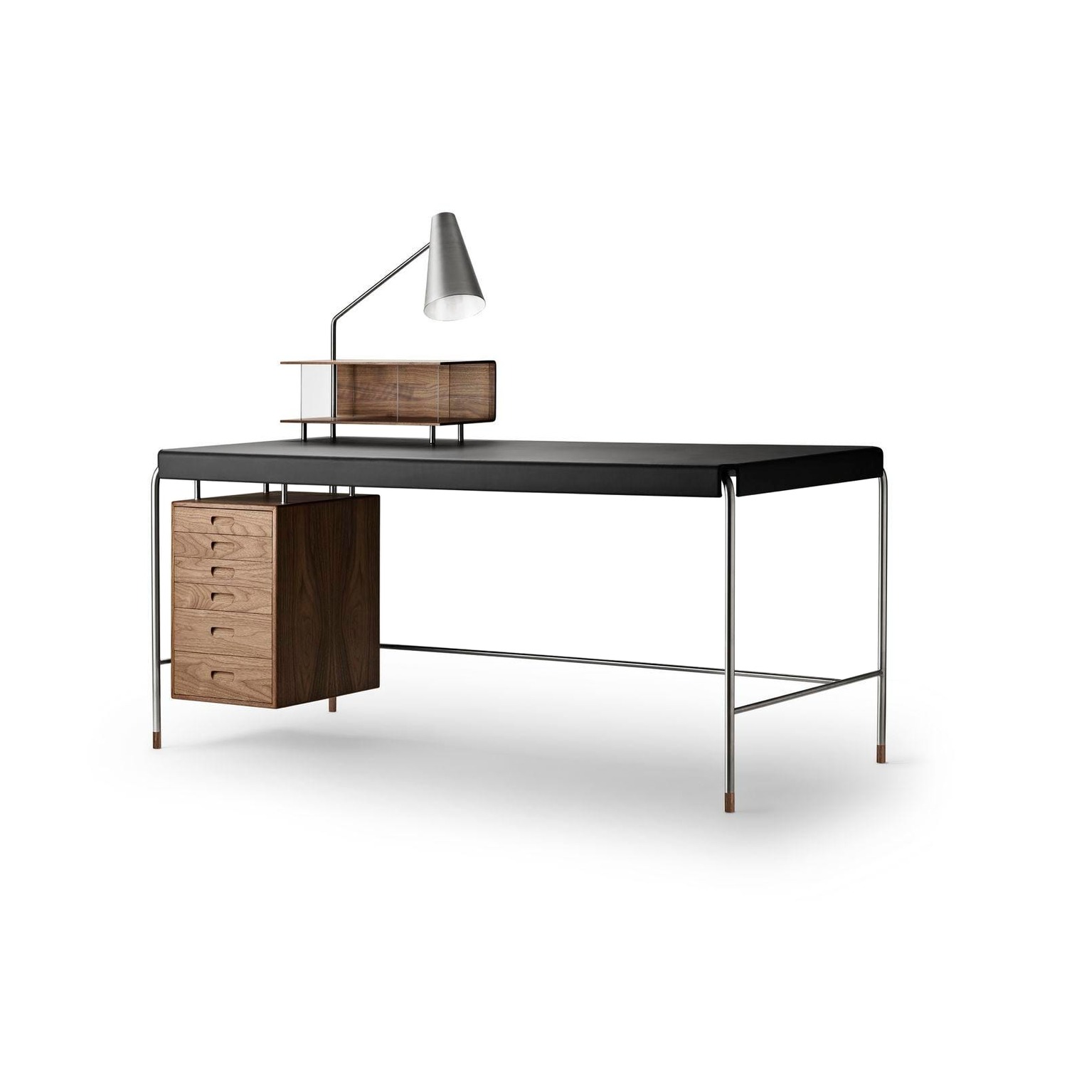 Carl Hansen AJ52 -työpöytä, öljytty pähkinä, 140x70cm