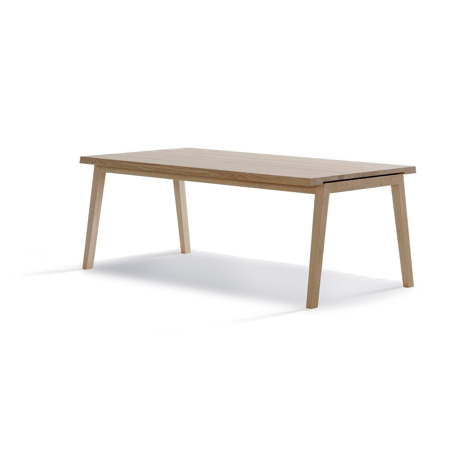 Carl Hansen SH900 table, soaped oak, 190/300 x 100 cm