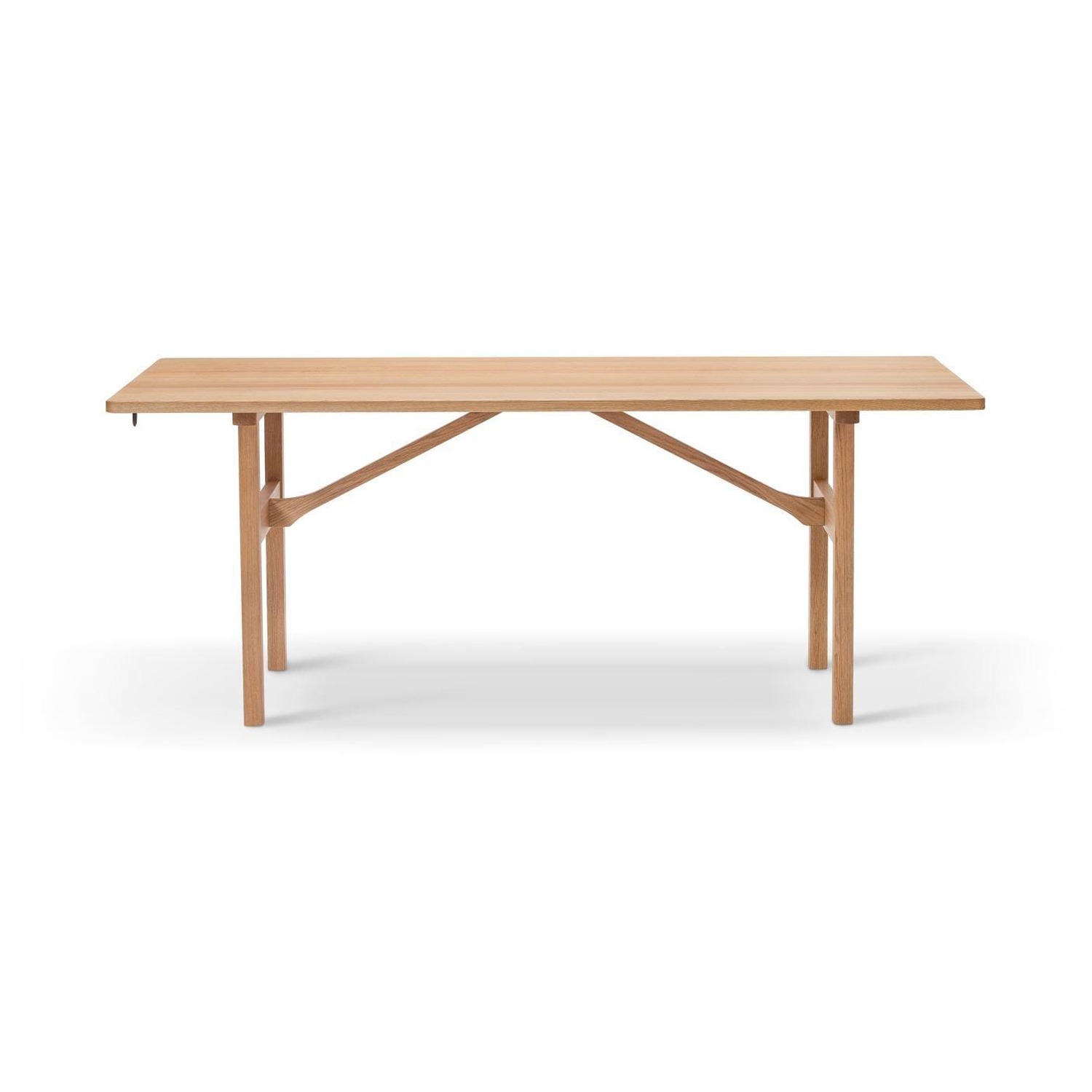 Fredericia BM84 6284 -dining table, 180x90 cm, light oiled oak