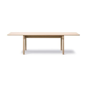 Fredericia POST table, 265 x 100 cm, soaped oak