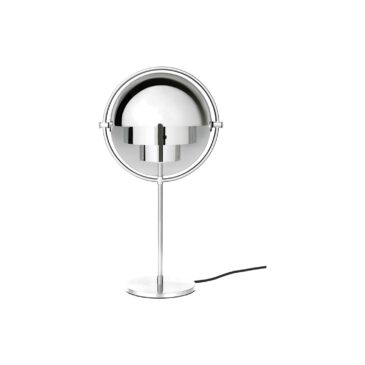GUBI MULTI-LITE table lamp, chrome