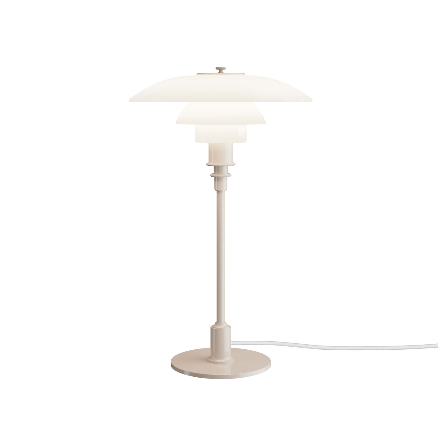 Louis Poulsen PH 3/2 table lamp, painted aluminium