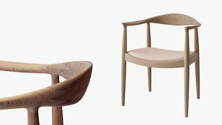 PP Møbler PP503 -tuoli, öljytty tammi/vaalea luonnonnahka - Image 2