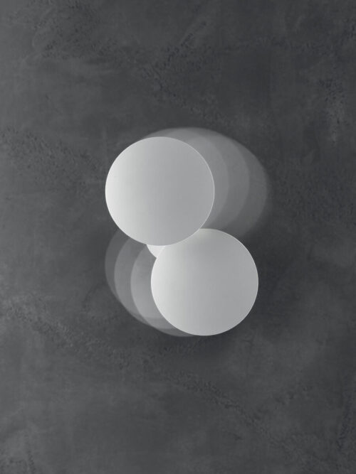 Lodes PUZZLE ROUND OUTDOOR wall lamp, double - Image 3