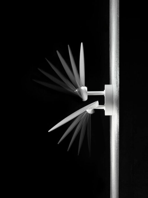 Lodes PUZZLE ROUND OUTDOOR wall lamp, double - Image 2