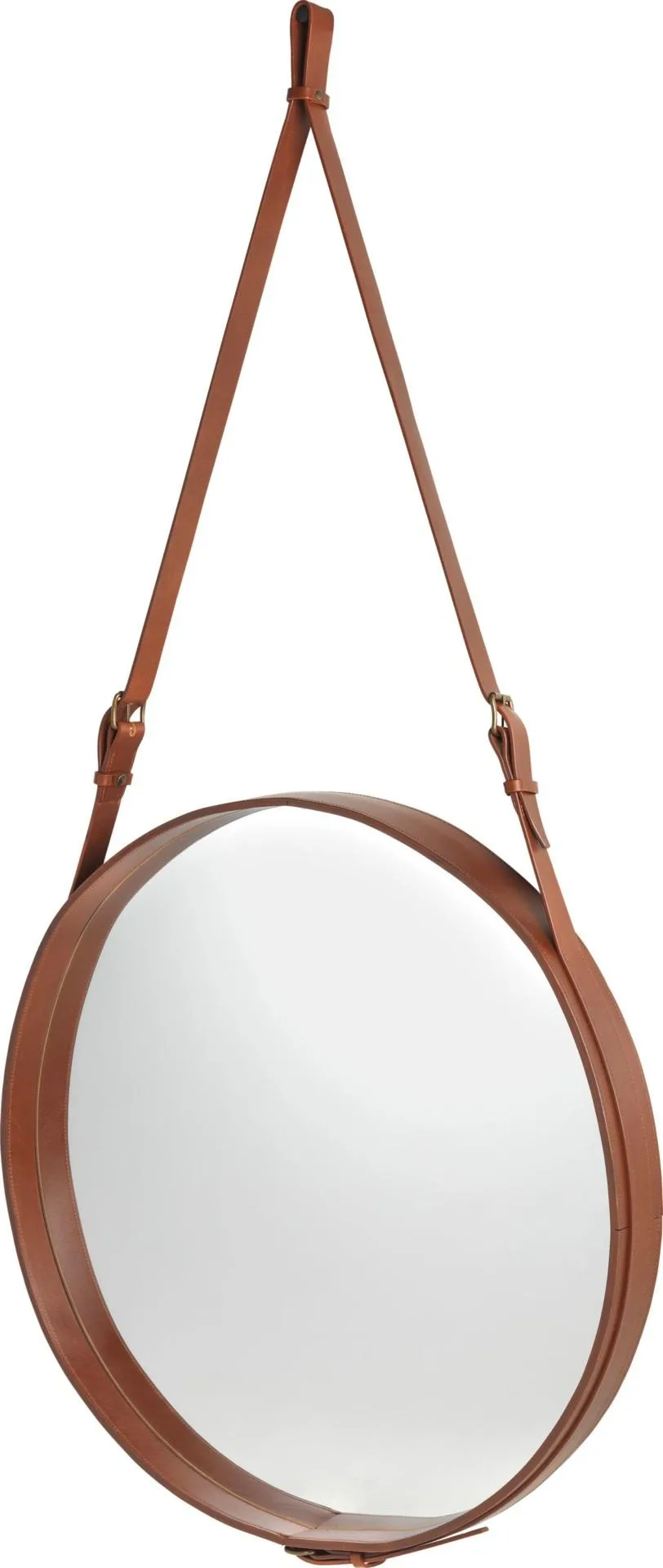GUBI ADNET CIRCULAR mirror Ø70 cm, brown - Image 3