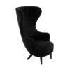 Tom Dixon WINGBACK -nojatuoli, musta sametti