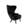 Tom Dixon WINGBACK MICRO -nojatuoli, musta sametti