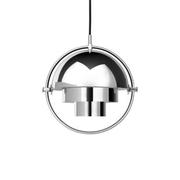 GUBI MULTI-LITE pendant small, chrome