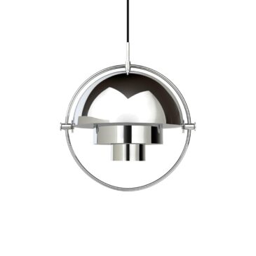 GUBI MULTI-LITE pendant, chrome