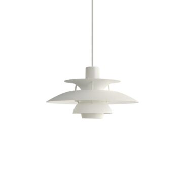 Louis Poulsen PH 5 300 -riippuvalaisin, monochrome valkoinen – Designsuosikki