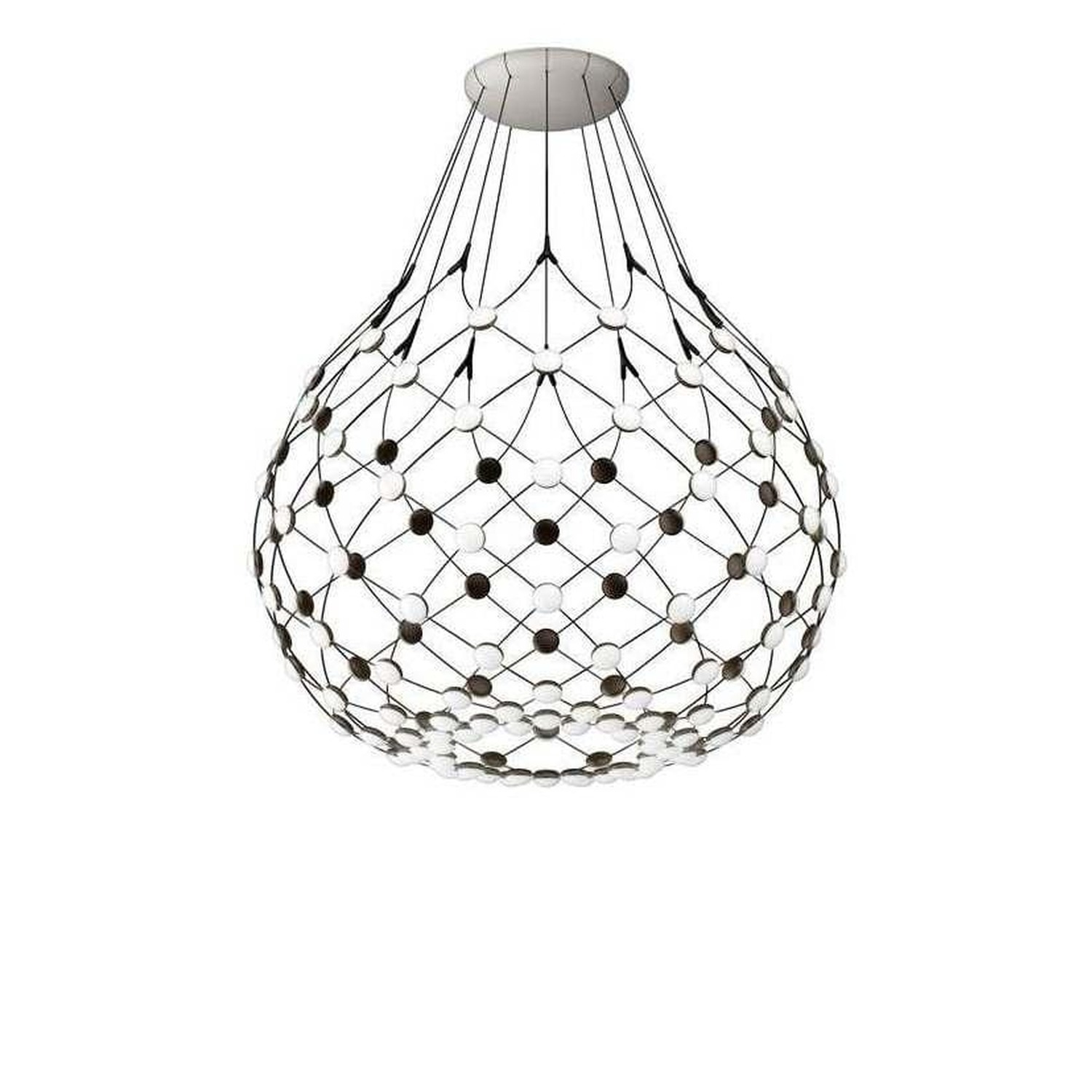 Luceplan MESH -riippuvalaisin, Ø100 cm