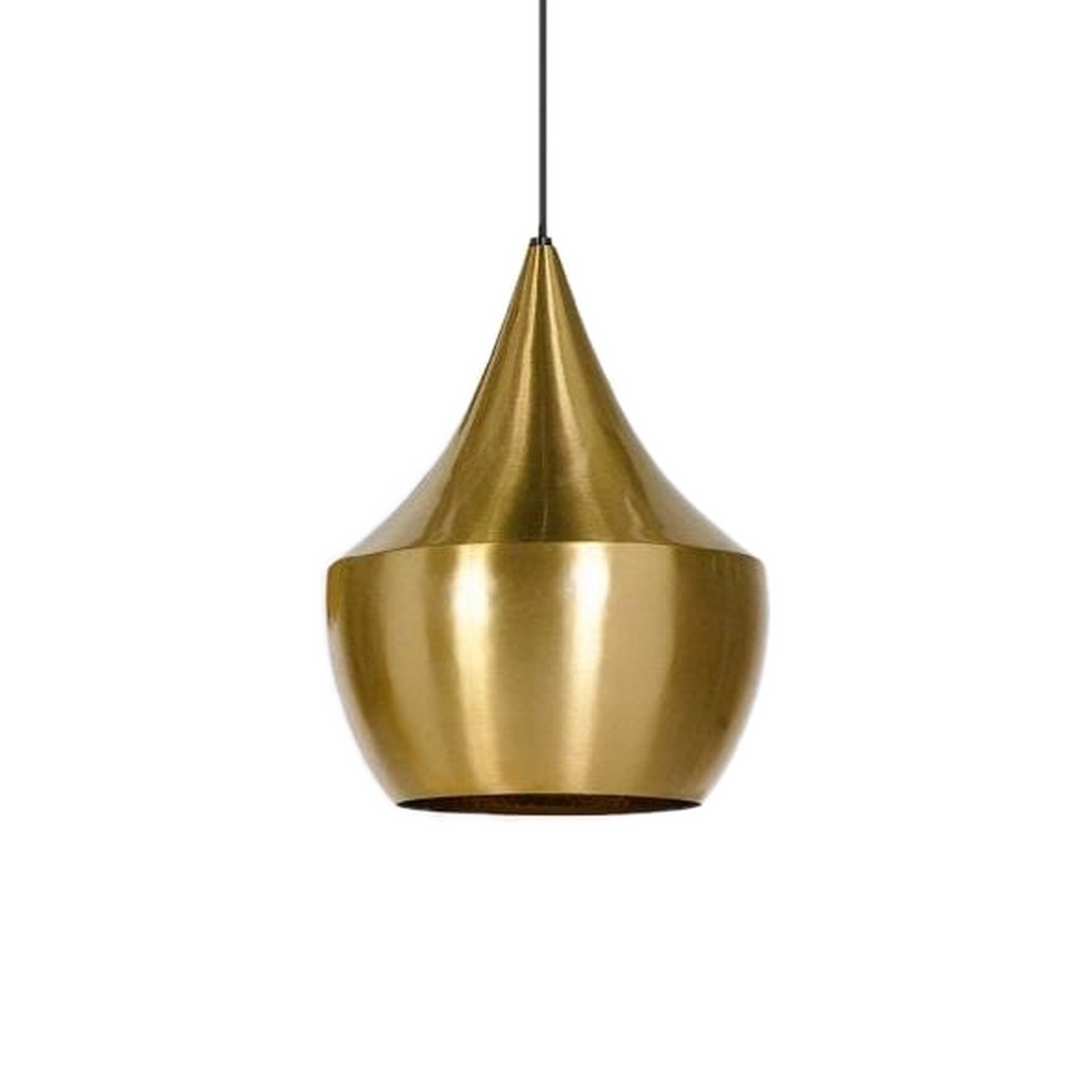 Tom Dixon BEAT FAT LED -riippuvalaisin, messinki