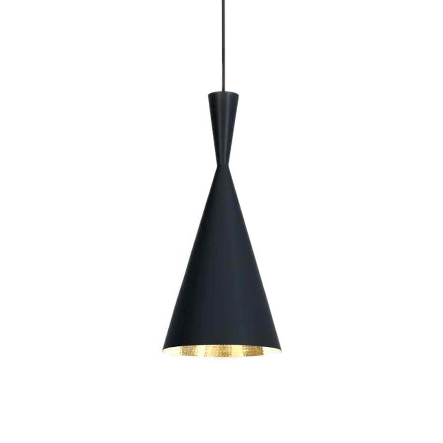 Tom Dixon BEAT TALL -riippuvalaisin, musta metalli/messinki – Designsuosikki