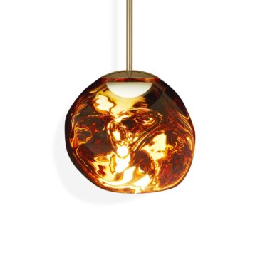 Tom Dixon MELT MINI -riippuvalaisin, kultainen polykarbonaatti – Designsuosikki