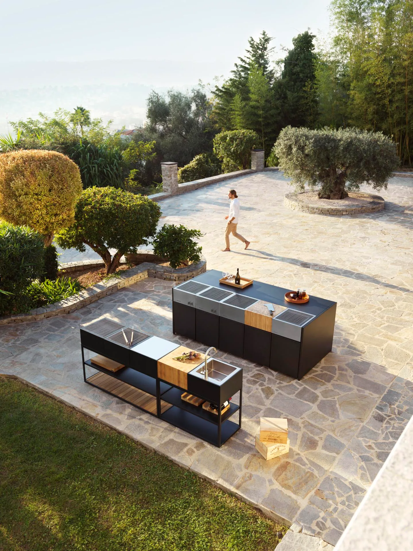 Röshults OPEN KITCHEN -sideboard 100 cm, anthracite - Image 2