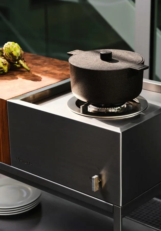 Röshults OPEN KITCHEN -cooker hob module, anthracite - Image 3