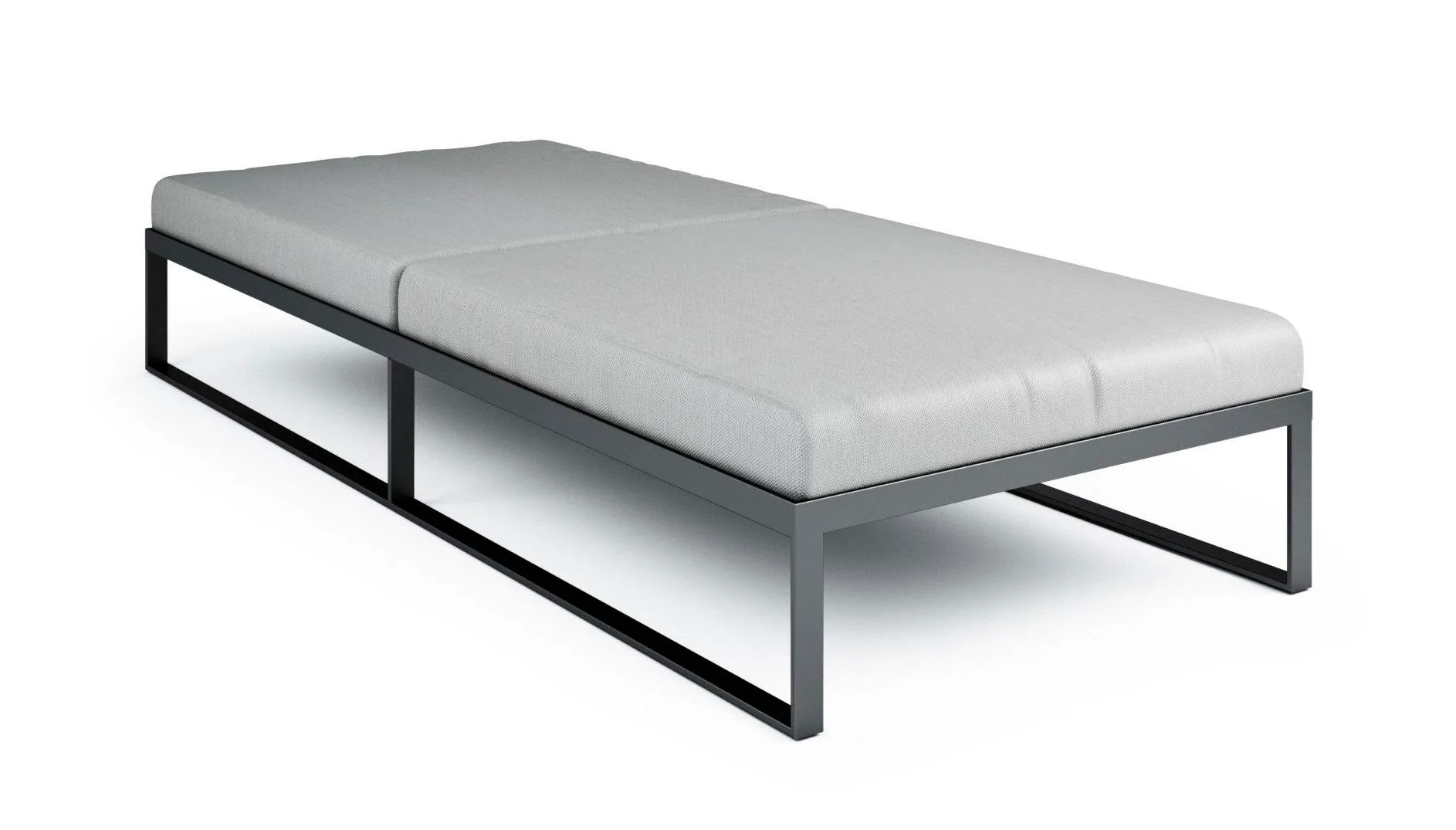 Röshults GARDEN EASY -daybed, grey