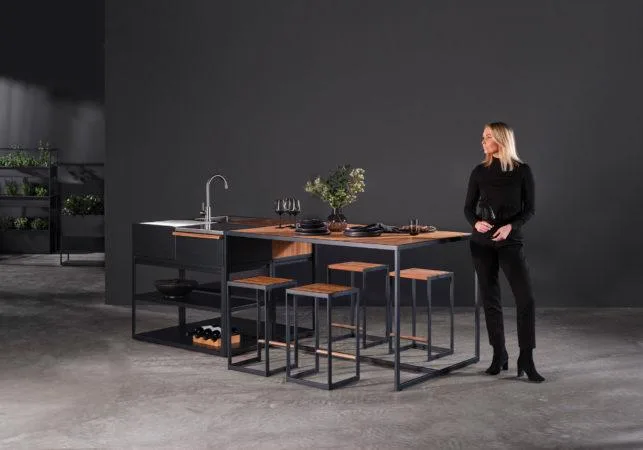 Röshults OPEN KITCHEN -sink module, anthracite - Image 3