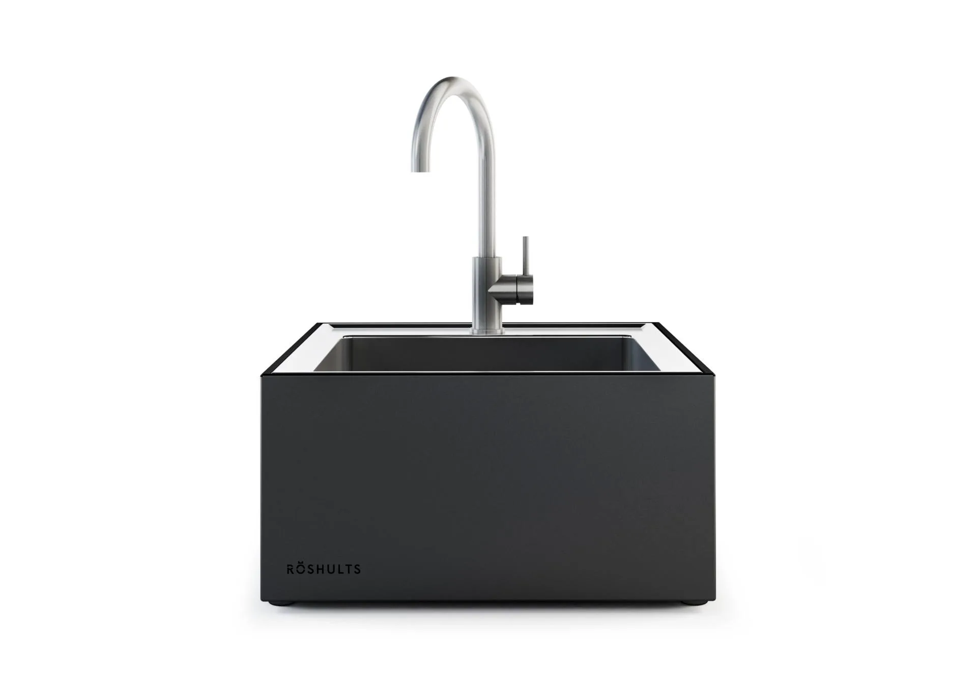 Röshults OPEN KITCHEN -sink module, anthracite