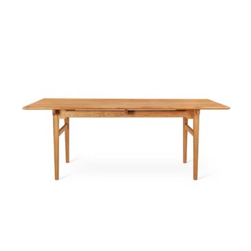 Carl Hansen CH327-ruokapöytä 190cm, teak mix