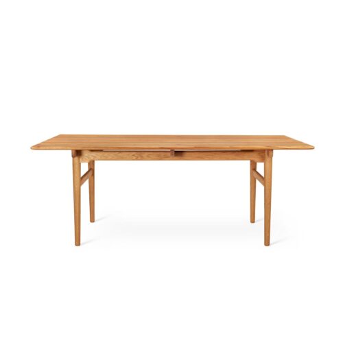 Carl Hansen CH327-ruokapöytä 190cm, teak mix