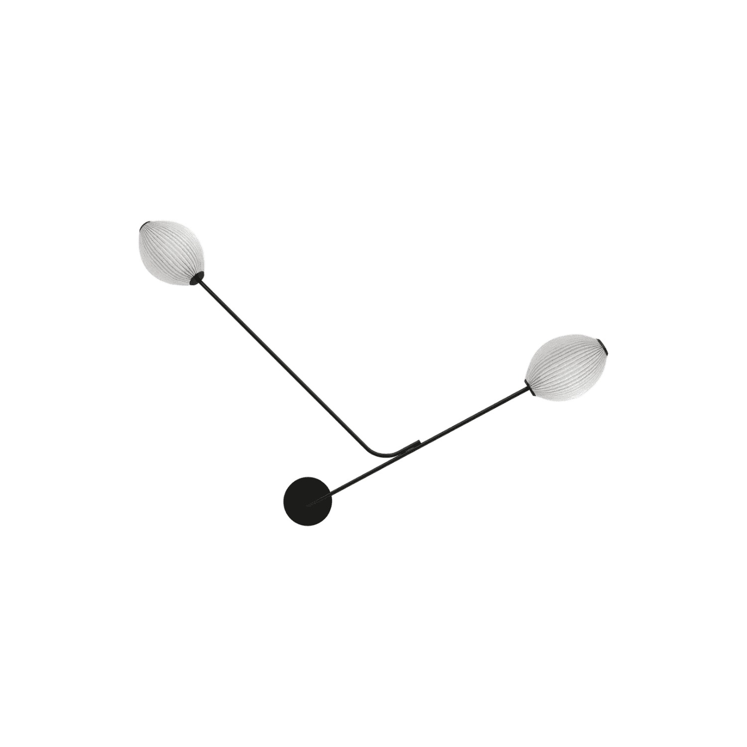 GUBI SATELLITE wall lamp, white