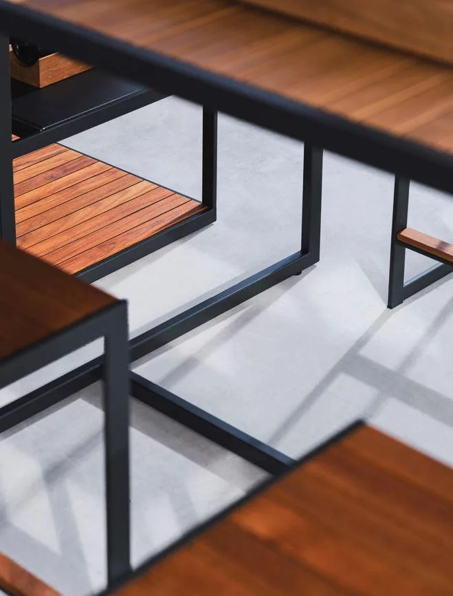 Röshults OPEN BISTRO -table 150 x 50 cm - Image 6
