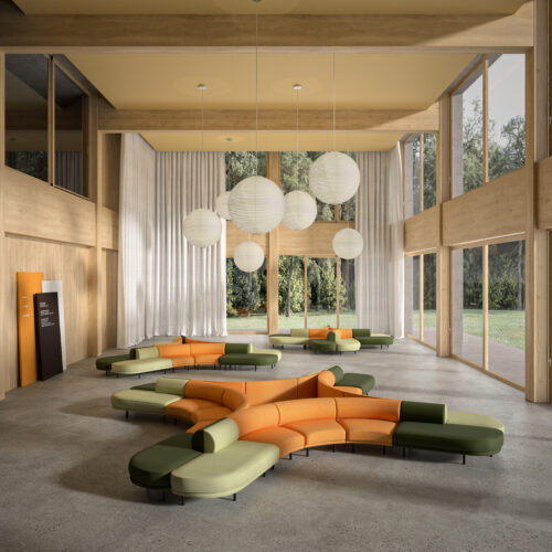Andreu World SIR 4-seater sofa - Image 8