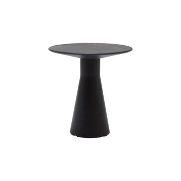 Andreu World REVERSE TP -sivupöytä Ø55cm, musta ME5891