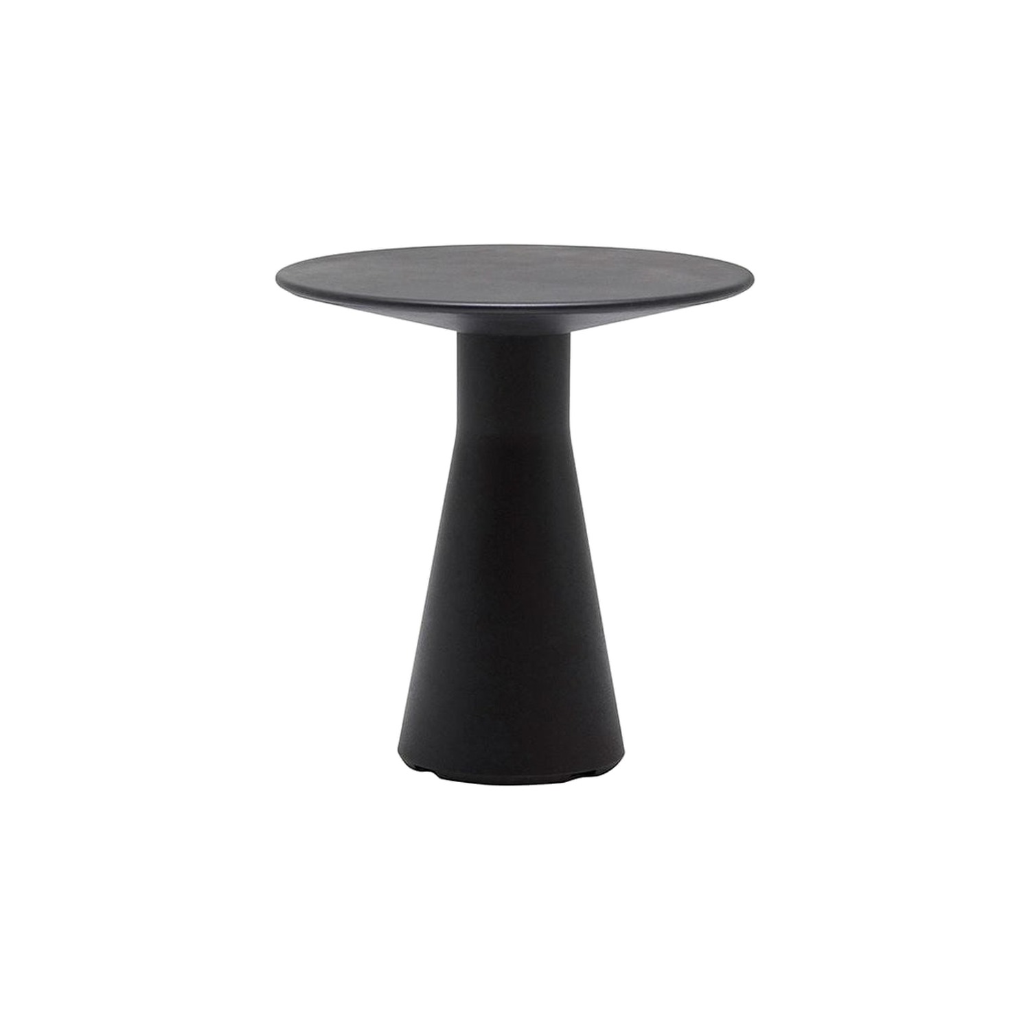 Andreu World REVERSE TP -sivupöytä Ø55cm, musta ME5891