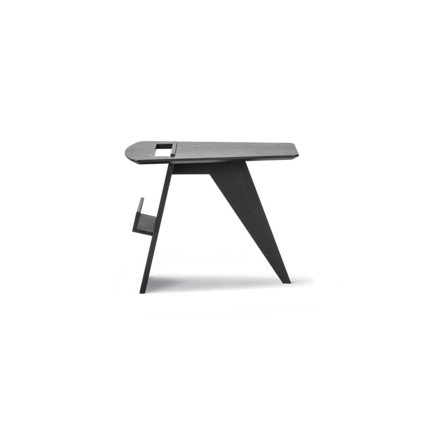 Fredericia 6500 magazine table, black oak