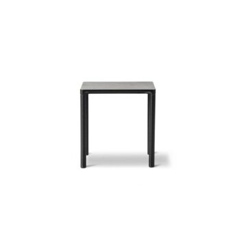 Fredericia PILOTI 6700 coffee table, black lacquered oak