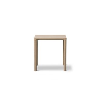 Fredericia PILOTI 6700 coffee table, white oiled oak