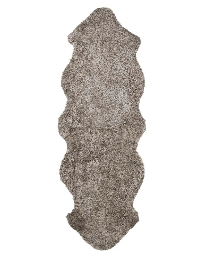 SkinnWille CURLY 2-set -lampaantalja, vaaleanruskea