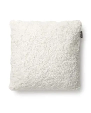 Skinnwille CURLY -tyynynpäällinen, 45x45 cm, valkoinen